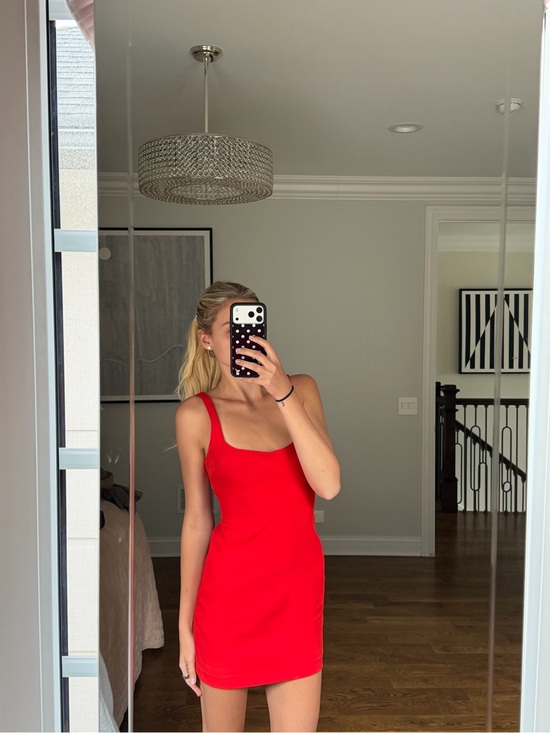 Zara Dresses & Skirts - Zara Red Mini Tank Dress